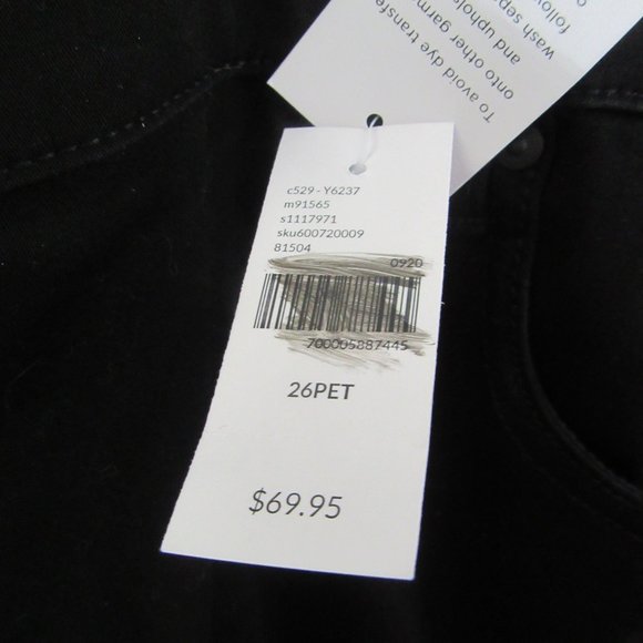 NWT! Lane Bryant On-The-Go Black Ankle Pants - Size 26 - Picture 6 of 10